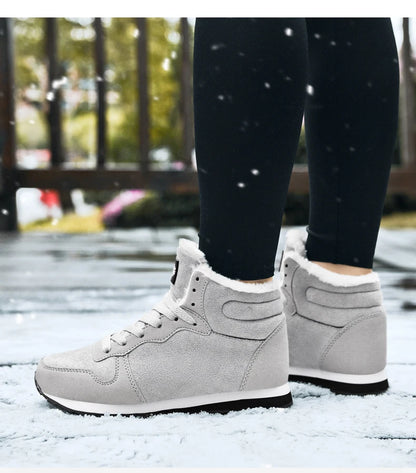 FrostStep™ | Unisex Waterproof Winter Plush Boots