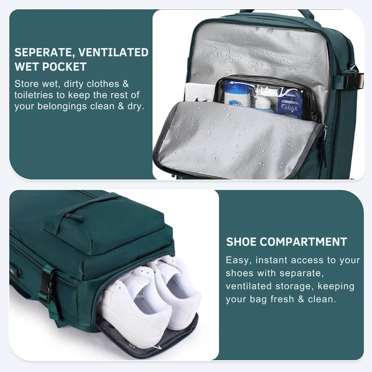 VoyagerPro™ Expandable Carry-On Backpack