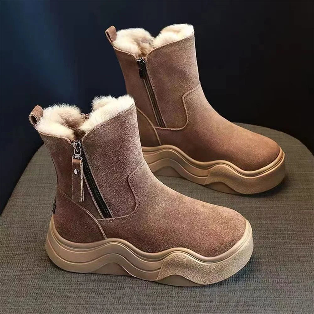 Femme™ | Women’s Thick-Soled Snow Boots