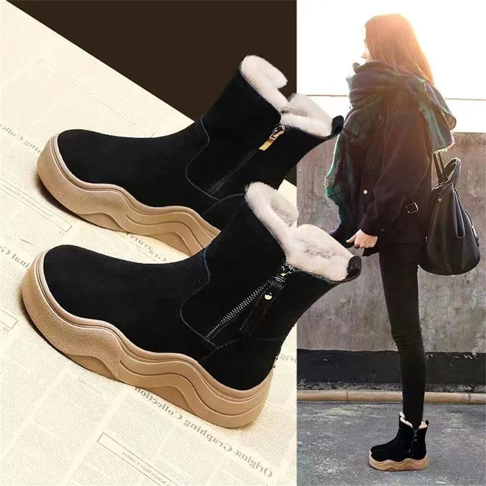 Femme™ | Women’s Thick-Soled Snow Boots