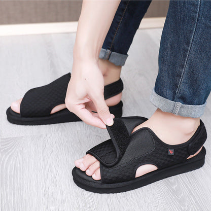 Comfora - Adjustable Diabetic Shoes for Elderly | Unisex Breathable Wide-Fit Sandals