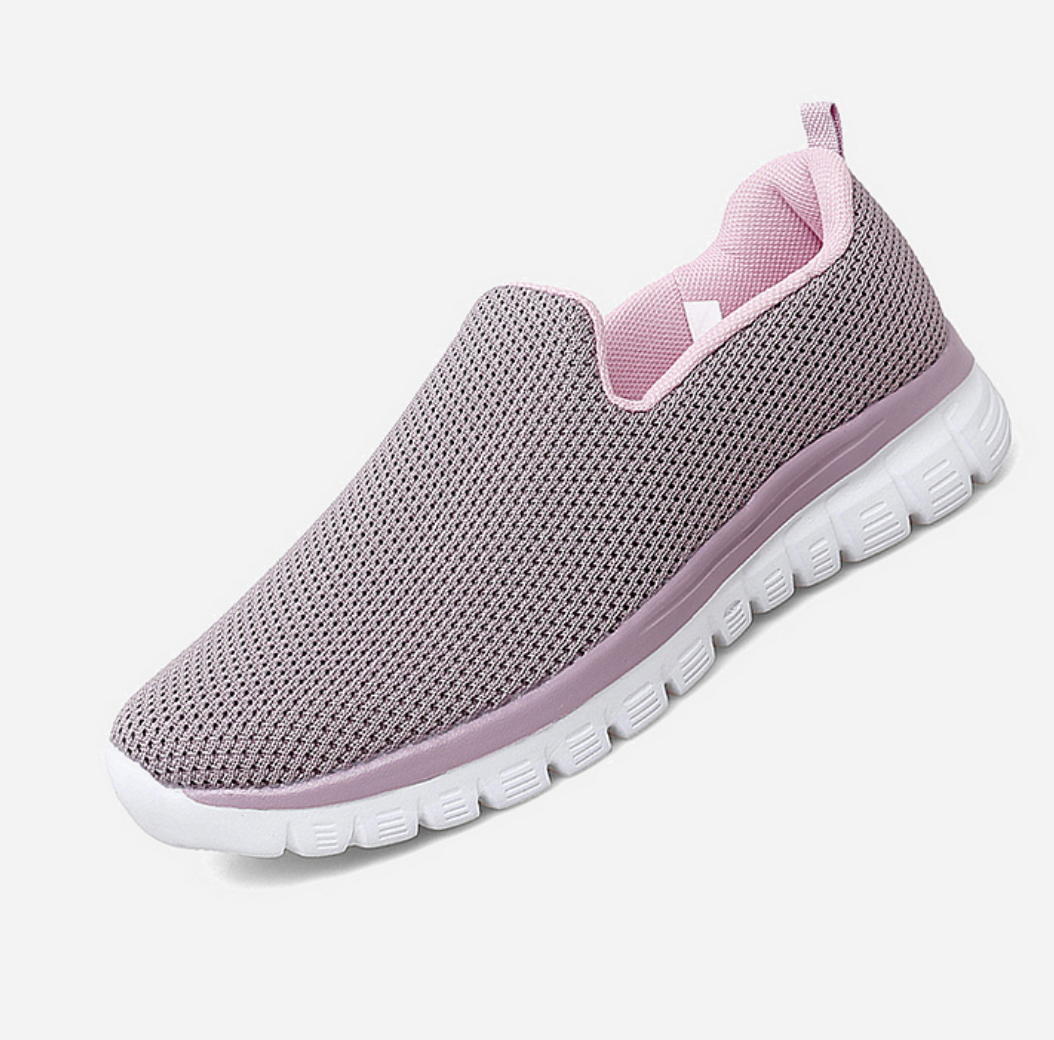 AirStride™ | Women’s Breathable Slip-On Wide Sneakers