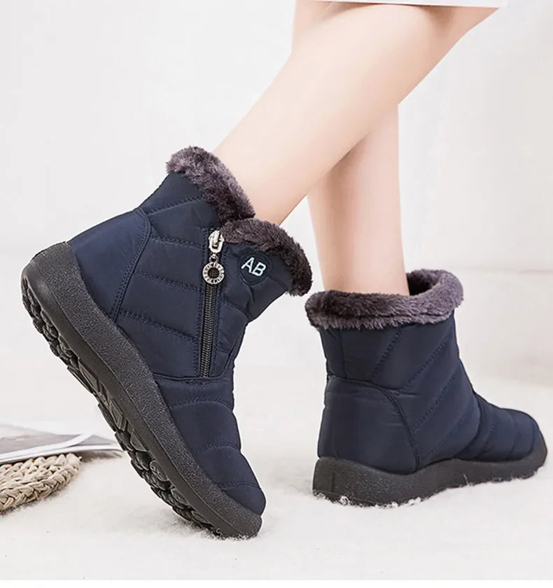 FrostStep | Women’s Waterproof Winter Ankle Boots