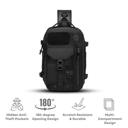 TactiGuard™ Anti-Theft Tactical Sling Bag