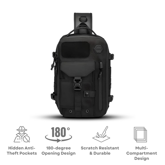 TactiGuard™ Anti-Theft Tactical Sling Bag