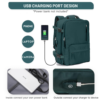 VoyagerPro™ Expandable Carry-On Backpack
