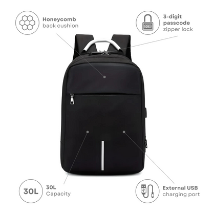 Urban Explorer™ Sleek Anti-Theft Backpack