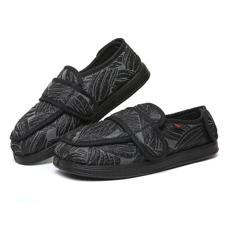 Fleura™ | Adjustable Diabetes Slippers – Wide & Comfortable