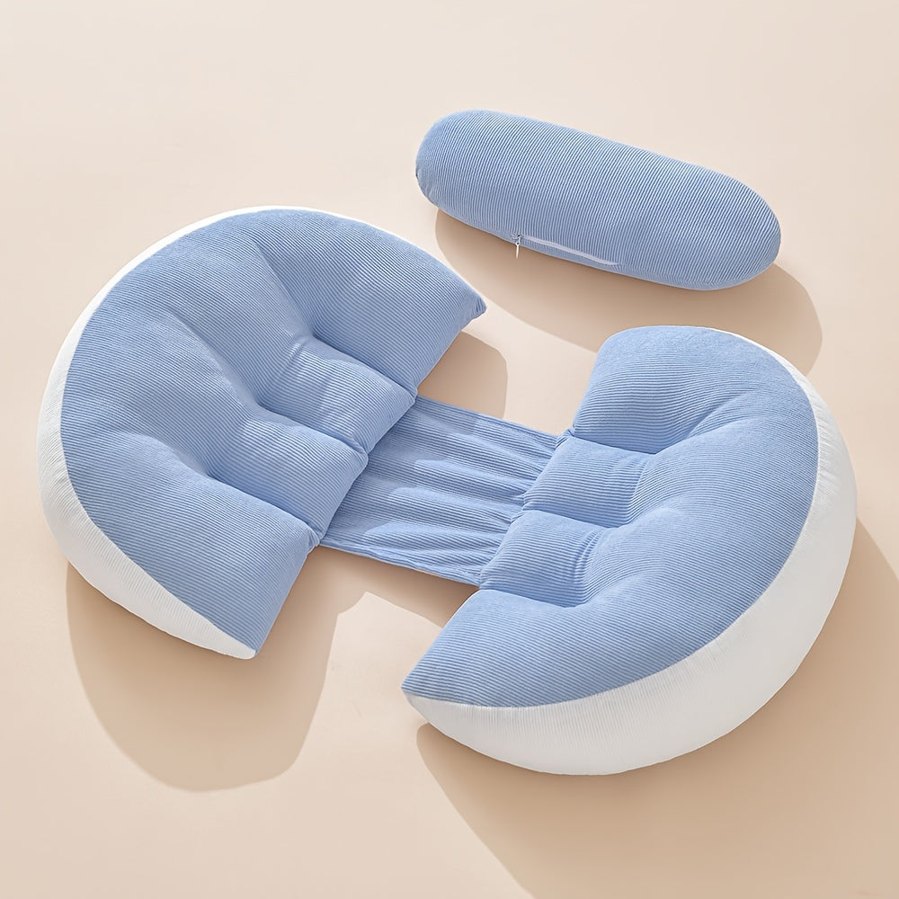 MumRest | Adjustable U-Shaped Pregnancy Pillow for Back & Abdomen