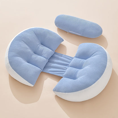 MumRest | Adjustable U-Shaped Pregnancy Pillow for Back & Abdomen
