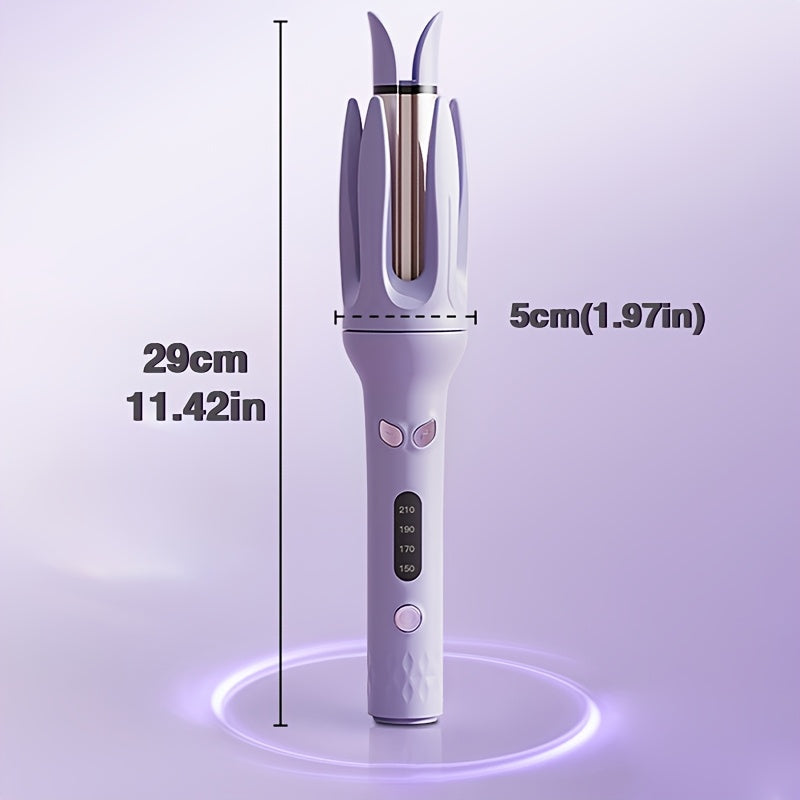 CurlEase™ Automatic Rotating Hair Curler with Smart Timer