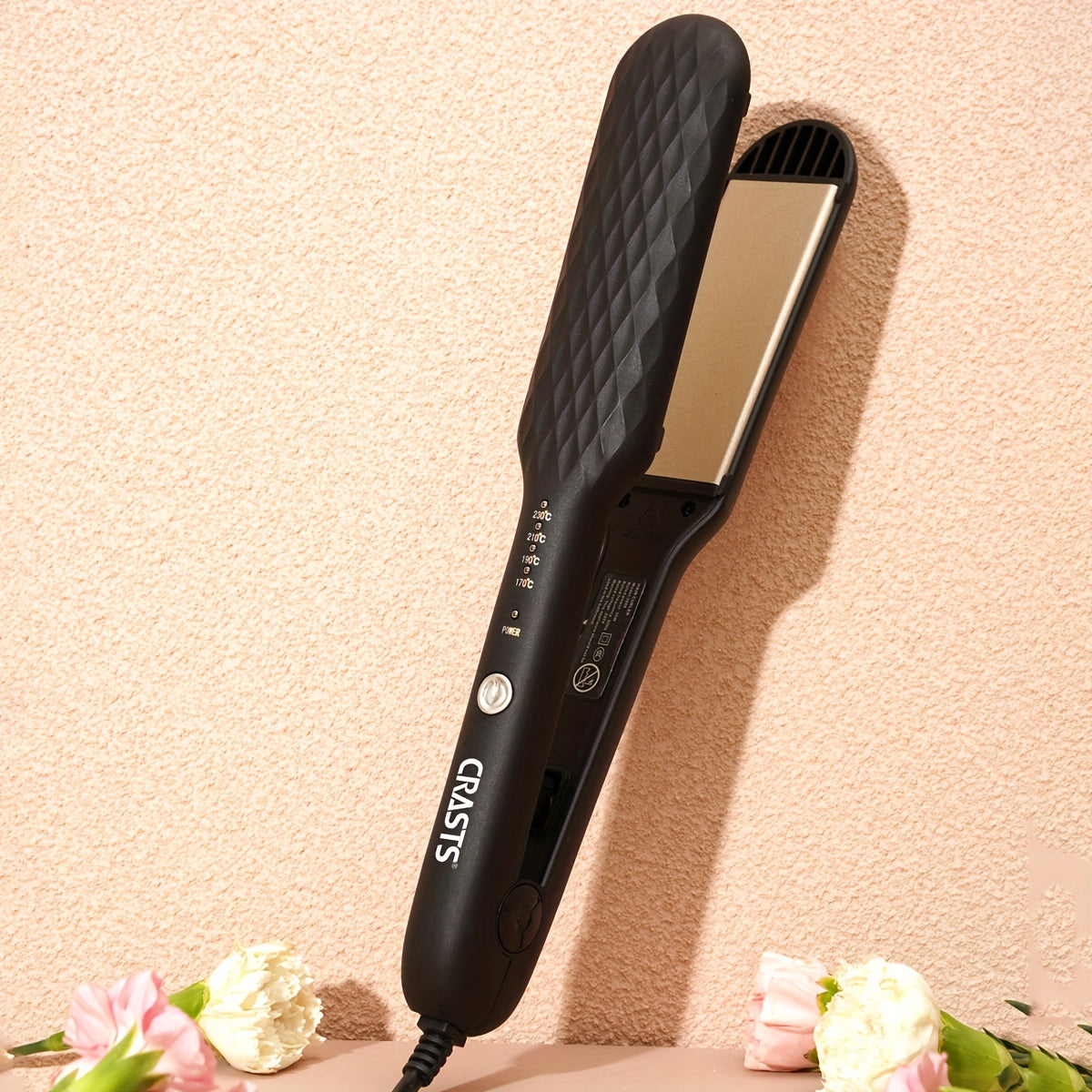 CRASTS™ – Straighten, Curl & Crimp with Adjustable Heat & LCD Control