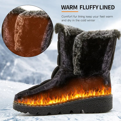 KUIDFAR™ | Women’s Waterproof Winter Snow Boots