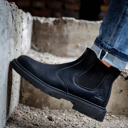 Guard™ | Men’s Waterproof Slip-On Steel Toe Boots