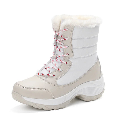 FUNMARS™ | Women’s Winter Lace-Up Snow Boots