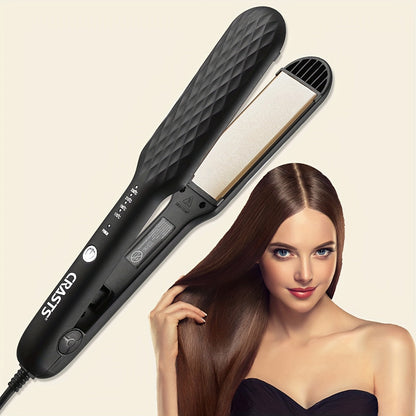 CRASTS™ – Straighten, Curl & Crimp with Adjustable Heat & LCD Control