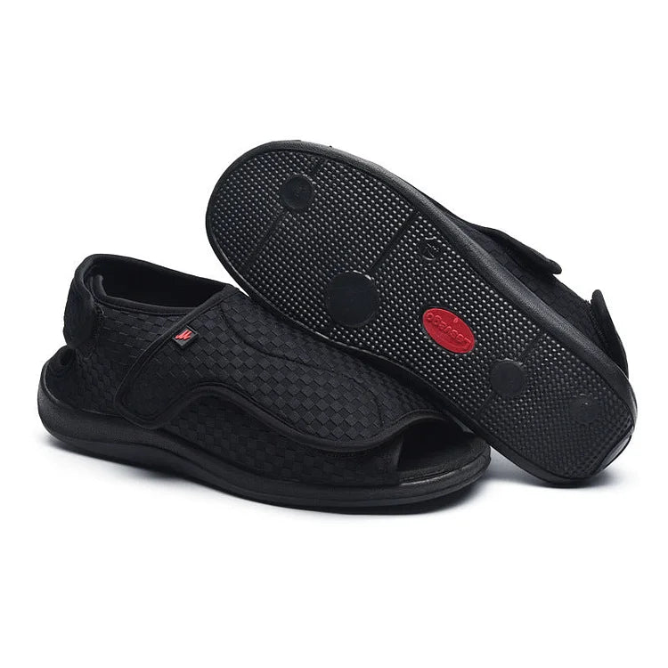 Solea™ | Adjustable Diabetic Slippers - Wide, Comfortable