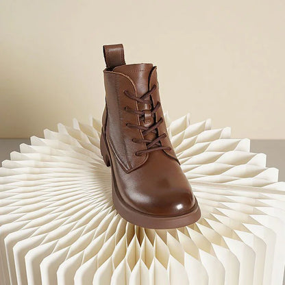 Vellano™ | Women’s British Style Boots – Warm & Non-Slip