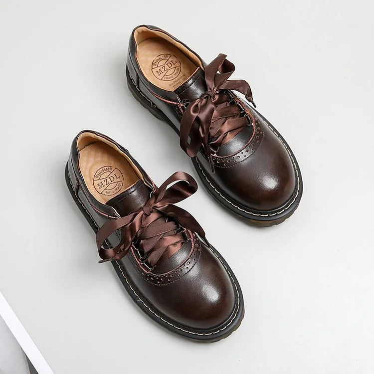 Comemore™ | Women’s Retro Lace-Up Oxfords