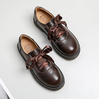 Comemore™ | Women’s Retro Lace-Up Oxfords