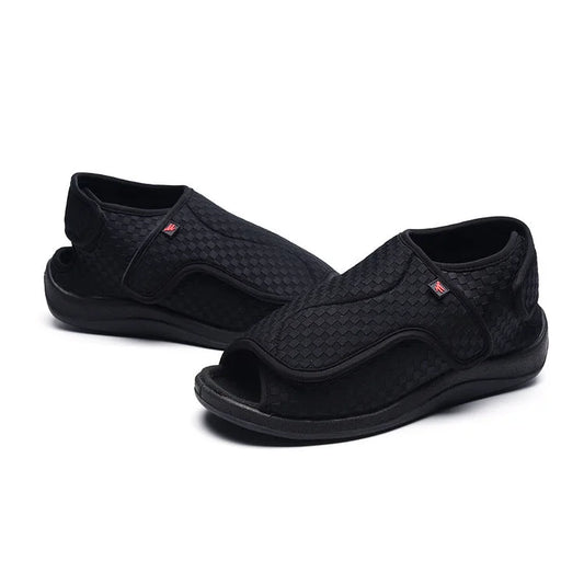 Solea™ | Adjustable Diabetic Slippers - Wide, Comfortable