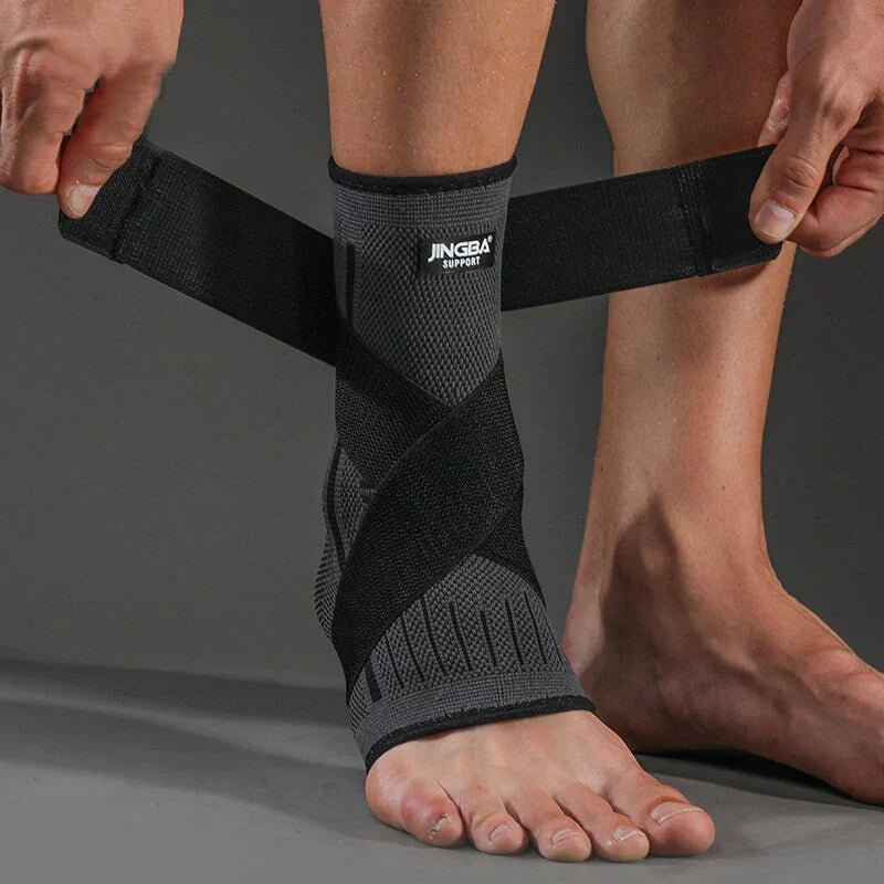 FlexiSupport | Ankle Support Adjustable Compression for Pain Relief & Stability