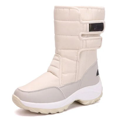 Becky™ | Waterproof Mid-Calf Snow Boots – Warm & Non-Slip