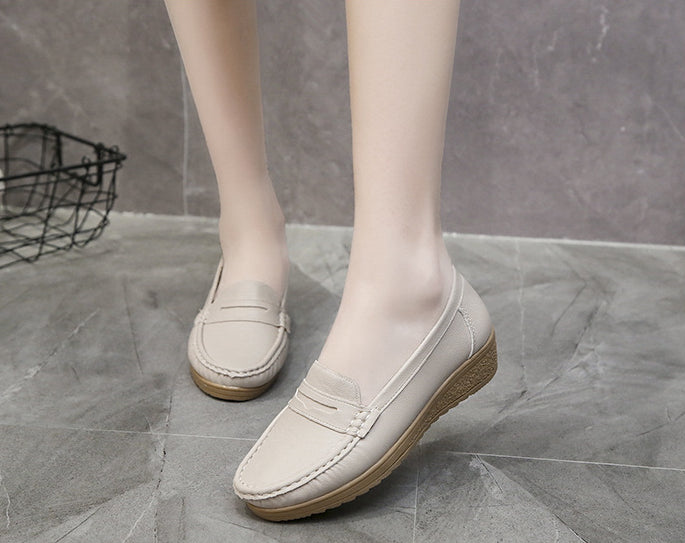 Caloura™ | Comfortable Slip-On Wide-Fit Loafers