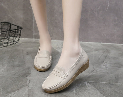 Caloura™ | Comfortable Slip-On Wide-Fit Loafers