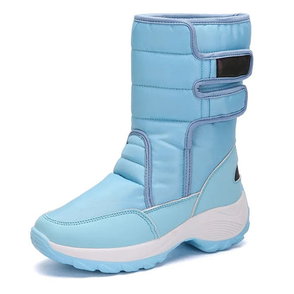 Becky™ | Waterproof Mid-Calf Snow Boots – Warm & Non-Slip