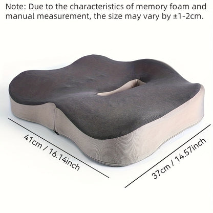 SitEase™ – Ergonomic Cushion for Tailbone & Hip Relief at Work or Travel