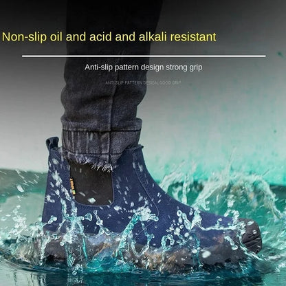 Step™ | Men’s Steel Toe Work Boots – Lightweight & Durable
