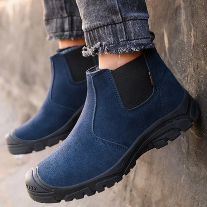 Step™ | Men’s Steel Toe Work Boots – Lightweight & Durable