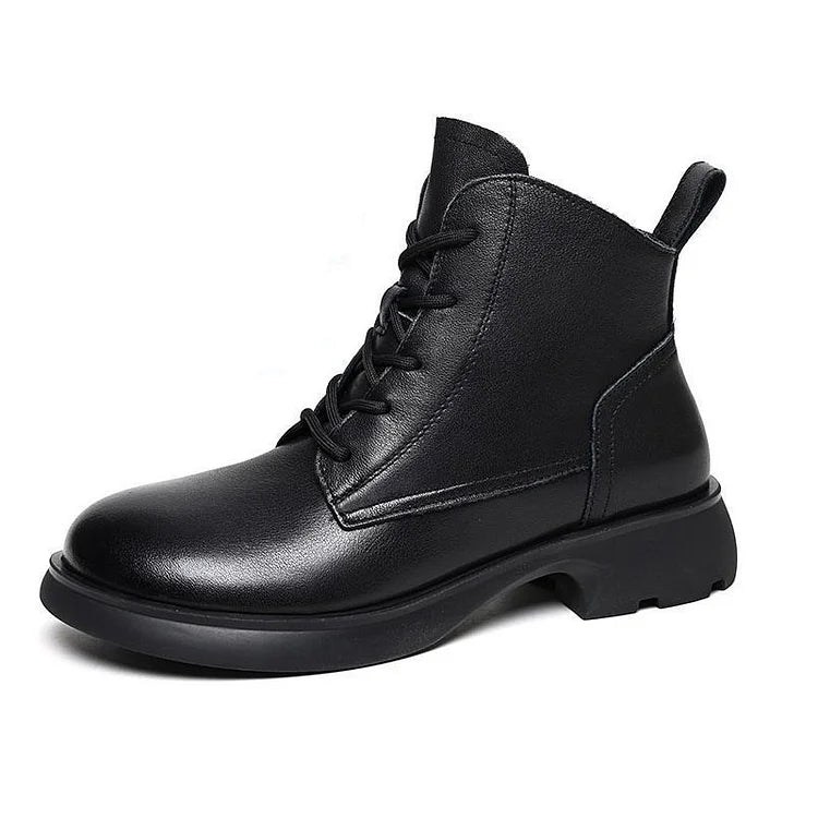 Vellano™ | Women’s British Style Boots – Warm & Non-Slip