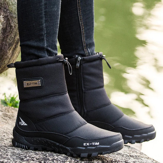 Arvon™ | Waterproof Wool Snow Boots for Men