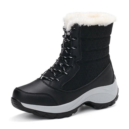 FUNMARS™ | Women’s Winter Lace-Up Snow Boots