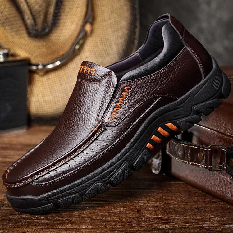 ALVANO | Men’s Classic Loafers – Soft, Anti-Slip Shoes