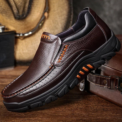 ALVANO | Men’s Classic Loafers – Soft, Anti-Slip Shoes