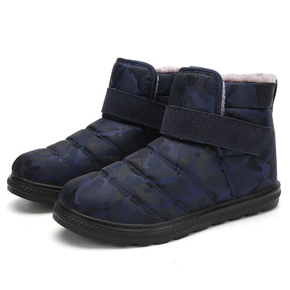 NOVINA™ | Men’s Winter Snow Boots – Warm Plush & Casual