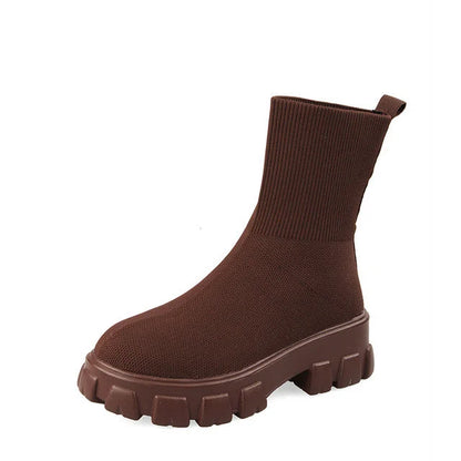 ELOVÉ | Women’s Knitted Sock Boots
