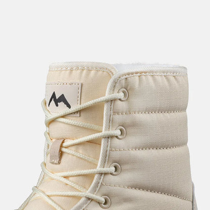 Velmora | Waterproof Lace-Up Winter Boots