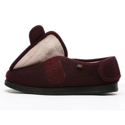 Fleura™ | Adjustable Diabetes Slippers – Wide & Comfortable