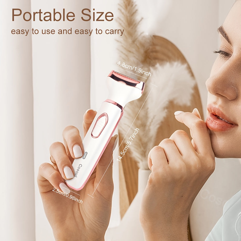 PureBare | 4-in-1 electric shaver - Gentle hair removal for face & body