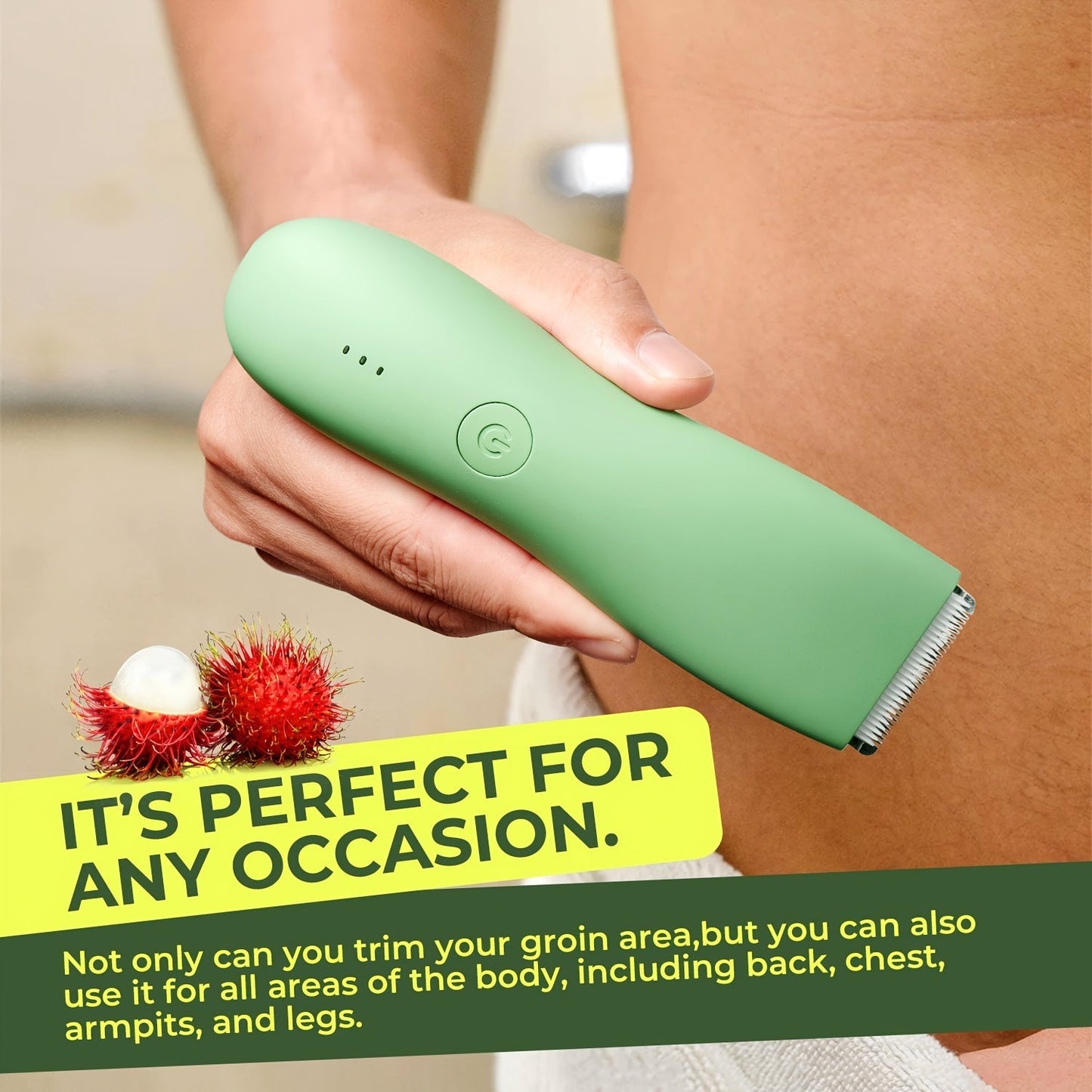 TrimMate™ USB rechargeable shaver - Gentle & precise full body care