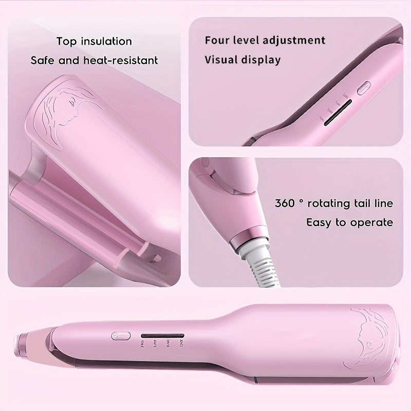 VelvetWave | Hair Curler – Professional Waves with Dual Barrel & Long Cable