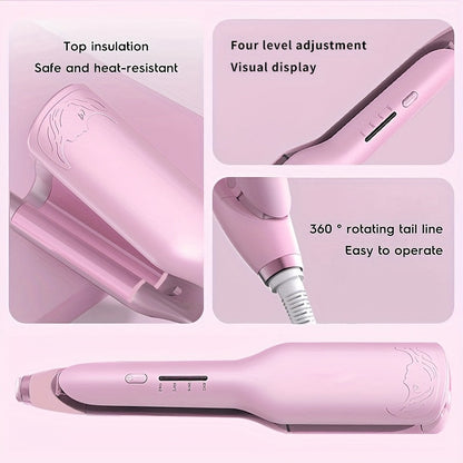 VelvetWave | Hair Curler – Professional Waves with Dual Barrel & Long Cable