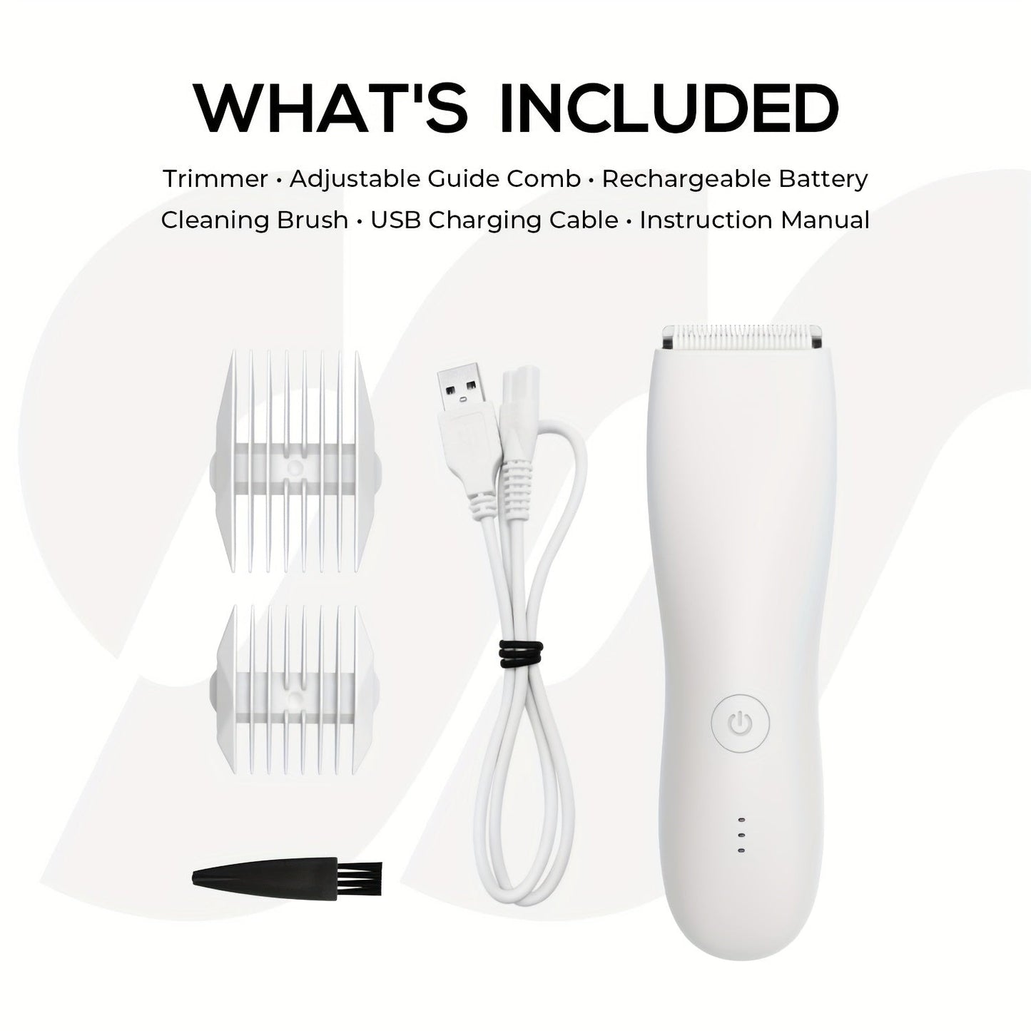 TrimMate™ USB rechargeable shaver - Gentle & precise full body care