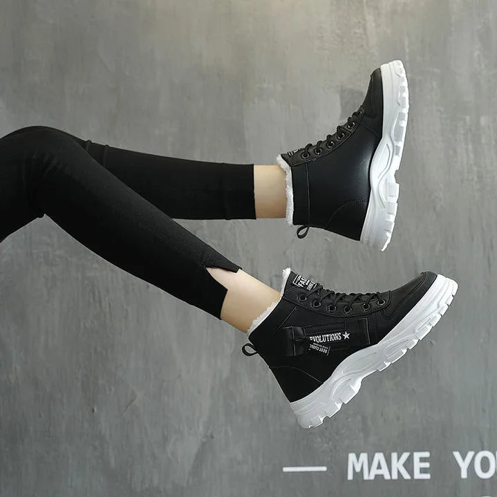 Frosta™ | Women’s Winter Lace-Up Boots - Warm & Waterproof