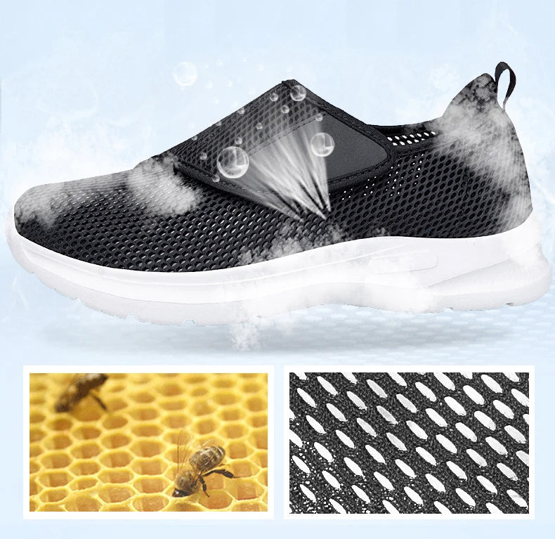 PARUSM™ Orthopedic Wide-Fit Shoes for Swollen Feet & Diabetes Relief