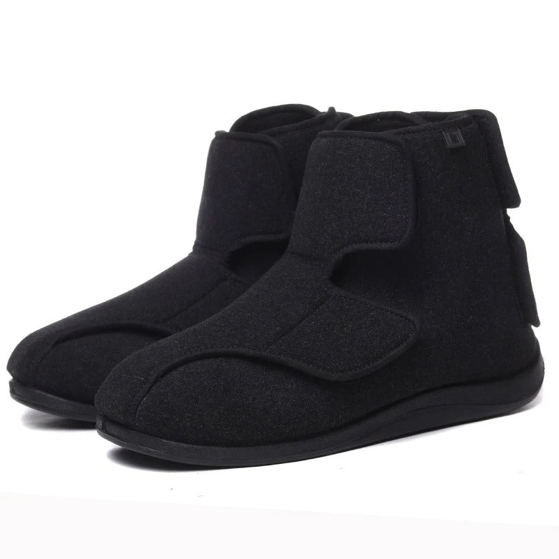 Lunera™ | Men's Diabetic Boots – Adjustable & Warm
